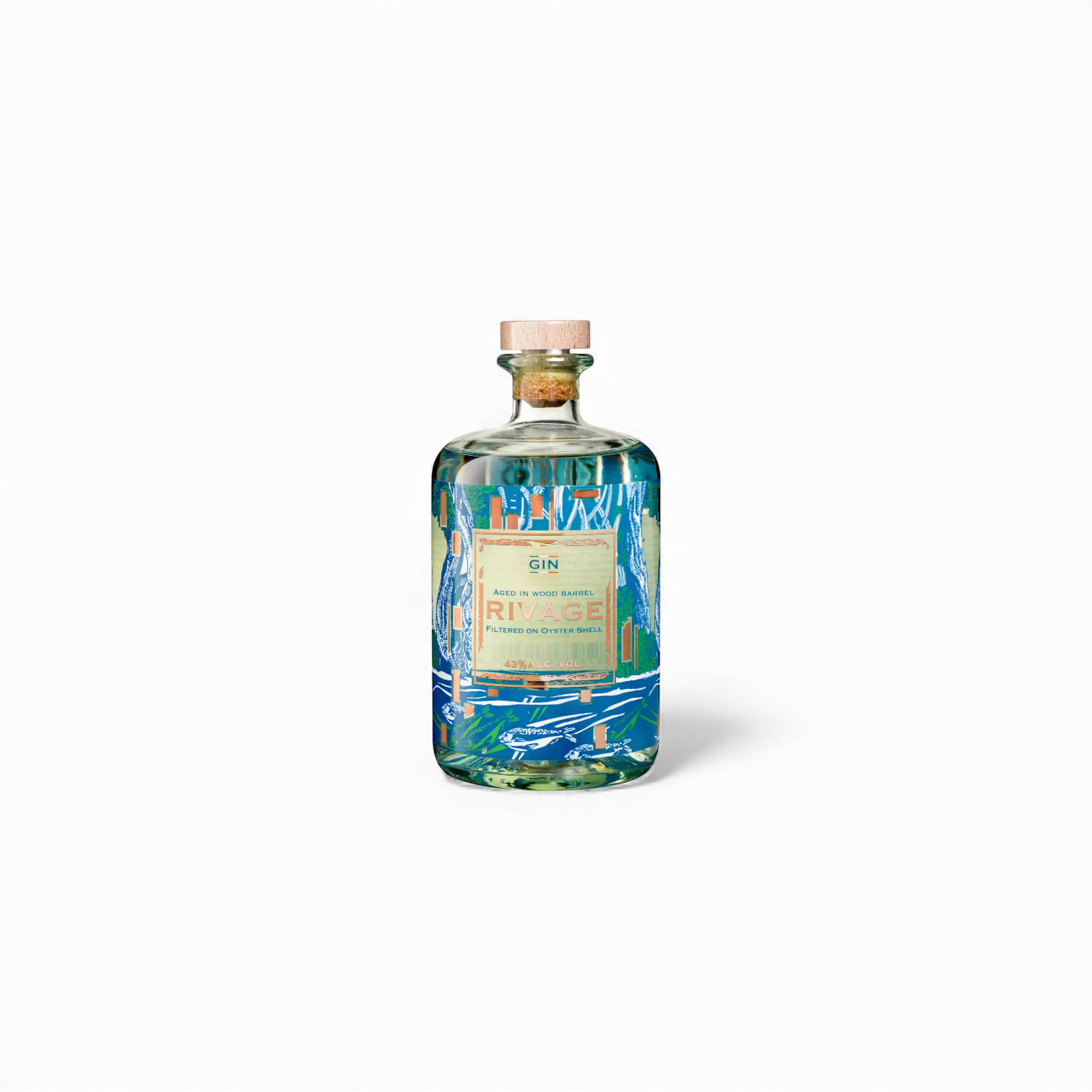 Godet Gin Rivage 700ml – A Maritime Spirit Experience